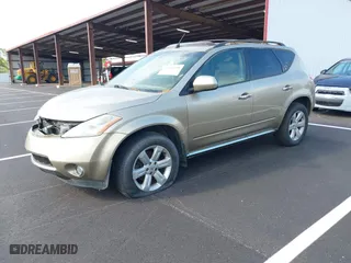 2006 Nissan Murano SL with VIN JN8AZ08T76W415433, listed as a IAAI auction lot 42006598 with 1 mi miles. Bid and sale history available at carsss.com. Image 2.