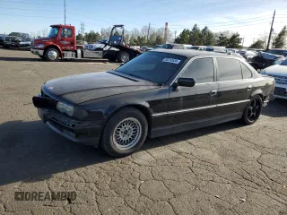 1999 BMW 7 Series 740il with VIN WBAGH833XXDP05481, listed as a Copart auction lot 85510534 with 159,680 mi miles and Salvage Title. Bid and sale history available at carsss.com. Image 1.