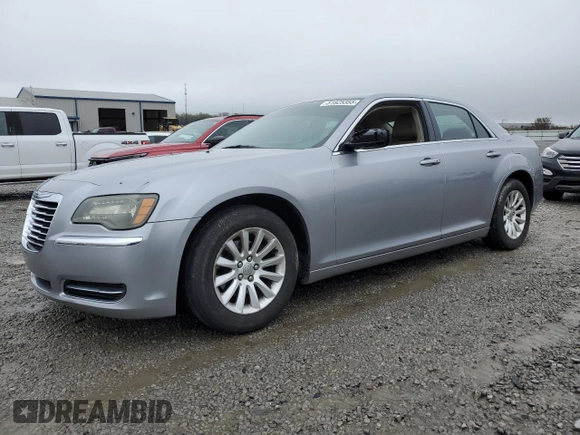 2014 Chrysler 300 with VIN 2C3CCAAG9EH175490, listed as a Copart auction lot 51825355 with 150,478 mi miles and Salvage Title. Bid and sale history available at carsss.com. Image 1.