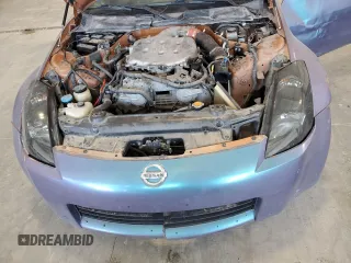 2005 Nissan 350Z Enthusiast with VIN JN1AZ34D45M609202, listed as a Copart auction lot 52929955 with 158,626 mi miles and Salvage Title. Bid and sale history available at carsss.com. Image 11.