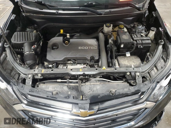 2018 Chevrolet Equinox LT with VIN 3GNAXJEV9JS644043, listed as a Copart auction lot 47387545 with 90,648 mi miles and Salvage Title. Bid and sale history available at DreamBid. Image 12.