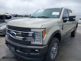 2017 Ford Super Duty F-250 SRW Lariat with VIN 1FT7W2BT2HED66296, listed as a IAAI auction lot 41515403 with 134,142 mi miles. Bid and sale history available at carsss.com. Image 17.
