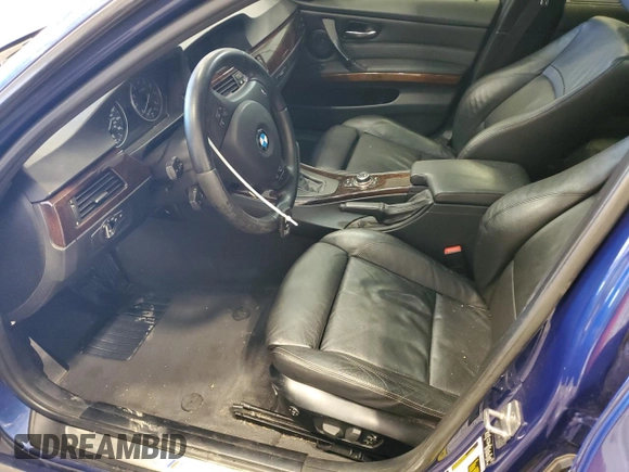 2011 BMW 3 Series 335i with VIN WBAPM5C56BE578579, listed as a Copart auction lot 85458574 with 155,820 mi miles and Salvage Title. Bid and sale history available at carsss.com. Image 7.