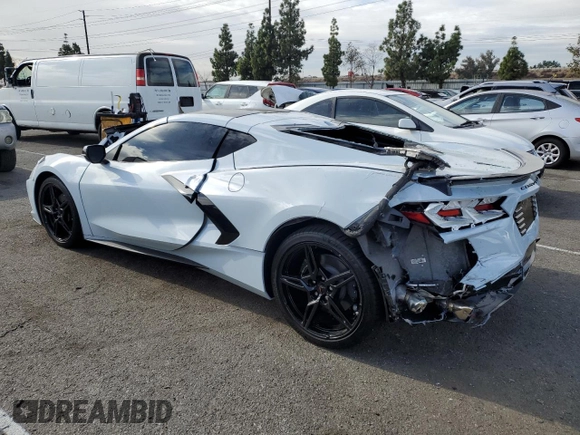 2024 Chevrolet Corvette 1LT with VIN 1G1YA2D46R5109841, listed as a Copart auction lot 81775464 with 7,840 mi miles and Salvage title. Bid and sale history available at DreamBid. Image 2.