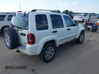 2006 Jeep Liberty Limited with VIN 1J8GL58K96W101562, listed as a IAAI auction lot 42541858 with 204,278 mi miles and . Bid and sale history available at DreamBid. Image 4.