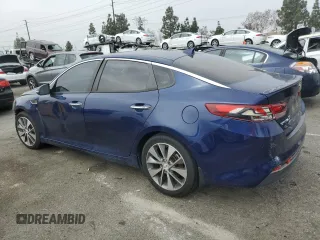 2018 Kia Optima S with VIN 5XXGT4L39JG256561, listed as a Copart auction lot 55304635 with 71,269 mi miles and Salvage Title. Bid and sale history available at carsss.com. Image 2.