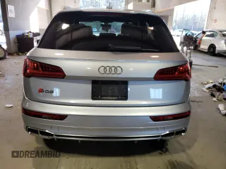 2019 Audi SQ5 Premium Plus with VIN WA1B4AFY8K2121442, listed as a Copart auction lot 80944933 with 44,179 mi miles. Bid and sale history available at carsss.com. Image 6.