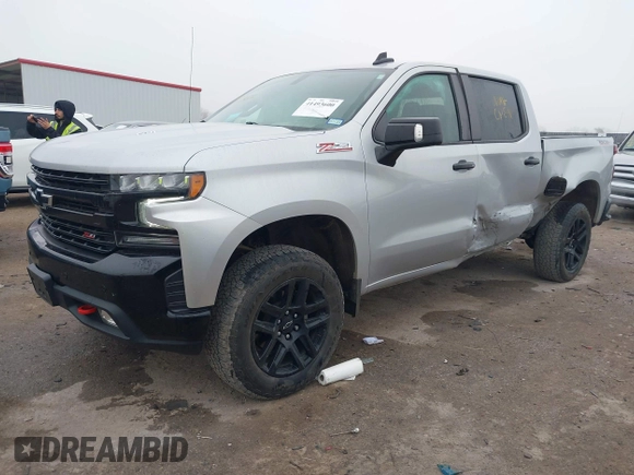2022 Chevrolet Silverado 1500 LT Trail Boss with VIN 1GCPYFEL3NZ232477, listed as a IAAI auction lot 41493600 with 46,070 mi miles and . Bid and sale history available at DreamBid. Image 17.