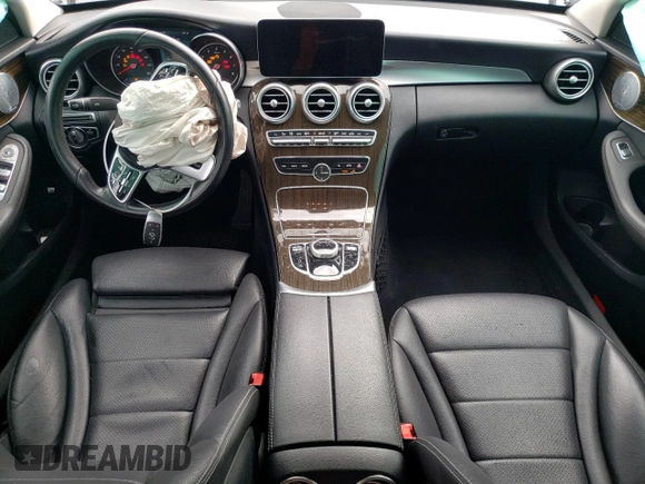 2020 Mercedes-Benz C with VIN WDDWF8DB2LR527871, listed as a Copart auction lot 47757005 with 71,253 mi miles and Salvage Title. Bid and sale history available at carsss.com. Image 8.