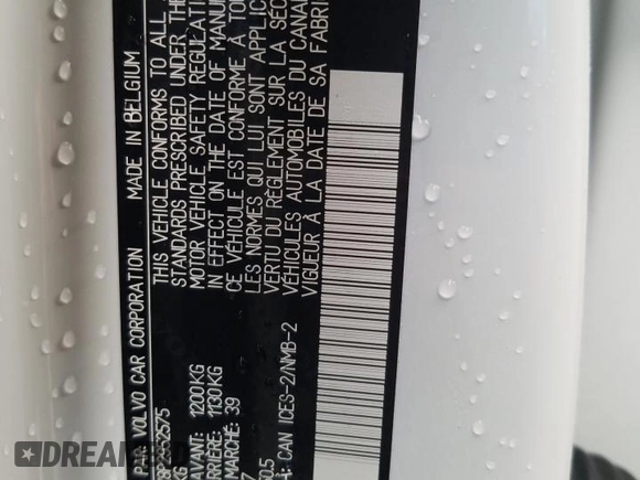 2023 Volvo XC40 Ultimate Dark Theme z VIN YV4L12UX8P2952575, wystawiony jako Copart lot #72947074 z przebiegiem Nie podano mil oraz Szkoda całkowita • Salvage title. Historia ofert i sprzedaży dostępna na DreamBid. Obrazek 13.