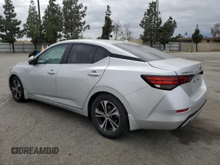 2020 Nissan Sentra SV z VIN 3N1AB8CV4LY222526, wystawiony jako Copart lot #53543915 z przebiegiem 54 974 mil mil oraz Szkoda całkowita • Salvage title. Historia ofert i sprzedaży dostępna na DreamBid. Obrazek 2.