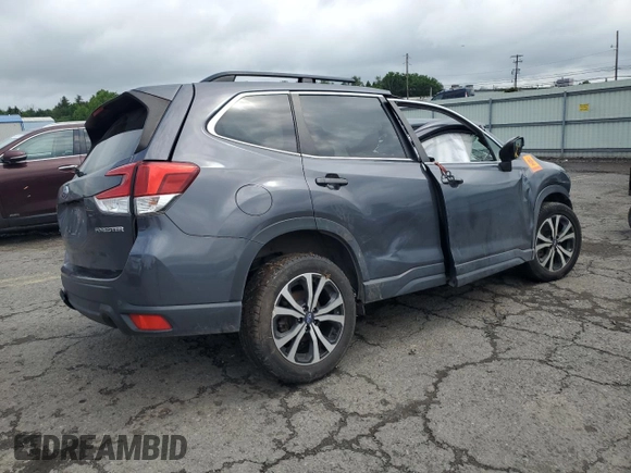 2020 Subaru Forester Limited with VIN JF2SKAUC6LH415361, listed as a Copart auction lot 58992395 with Not provided miles and Salvage title. Bid and sale history available at DreamBid. Image 3.