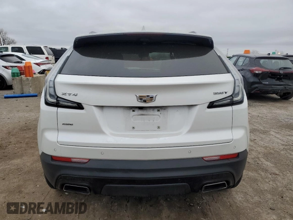 2020 Cadillac XT4 AWD Sport with VIN 1GYFZFR44LF047925, listed as a Copart auction lot 86426674 with 71,928 mi miles and Salvage title. Bid and sale history available at DreamBid. Image 6.