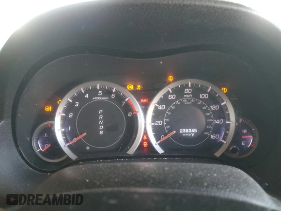 2014 Acura TSX Technology with VIN JH4CU2F66EC002221, listed as a Copart auction lot 47027595 with 238,345 mi miles and Salvage title. Bid and sale history available at DreamBid. Image 9.
