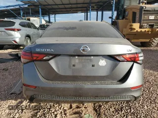 2023 Nissan Sentra SV with VIN 3N1AB8CV4PY323717, listed as a Copart auction lot 43829585 with 21,643 mi miles and Salvage Title. Bid and sale history available at carsss.com. Image 6.