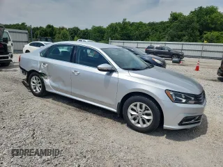 2016 Volkswagen Passat S with VIN 1VWAS7A32GC033149, listed as a Copart auction lot 59406895 with 75,923 mi miles and Salvage title. Bid and sale history available at DreamBid. Image 4.