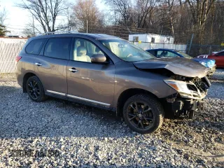 2013 Nissan Pathfinder SL with VIN 5N1AR2MM3DC624071, listed as a Copart auction lot 49310835 with 72,393 mi miles and Salvage Title. Bid and sale history available at carsss.com. Image 4.