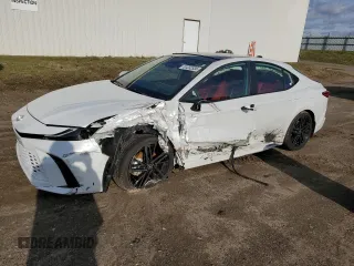 2025 Toyota Camry LE с VIN 4T1DBADK4SU017680, выставлен на аукционе Copart как лот 51232335 с пробегом 5 131 миль миль и На запчасти • Non repairable. История ставок и продаж доступна на DreamBid. Изображение 1.