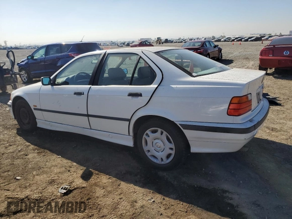 1997 BMW 3 Series 318iA with VIN WBACC0325VEK24857, listed as a Copart auction lot 80329964 with 176,757 mi miles and Clean Title. Bid and sale history available at carsss.com. Image 2.
