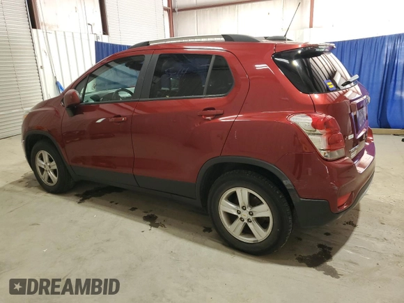 2021 Chevrolet Trax LT with VIN KL7CJPSB9MB323326, listed as a Copart auction lot 59661395 with Not provided miles and Clean title. Bid and sale history available at DreamBid. Image 2.