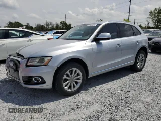 2015 Audi Q5 Premium Plus with VIN WA1LFAFP7FA127962, listed as a Copart auction lot 50454455 with 41,934 mi miles and Salvage Title. Bid and sale history available at carsss.com. Image 1.