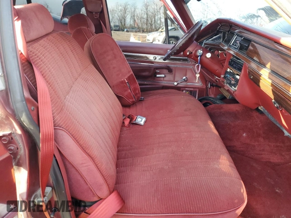 1987 Ford Ltd Crown Victoria with VIN 2FABP73F8HX128759, listed as a Copart auction lot 49956845 with 0 mi miles and Salvage Title. Bid and sale history available at carsss.com. Image 7.
