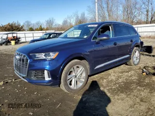2022 Audi Q7 Premium Plus with VIN WA1LXBF71ND011558, listed as a Copart auction lot 49470665 with 26,821 mi miles and Salvage title. Bid and sale history available at DreamBid. Image 1.