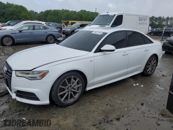 2018 Audi A6 Premium Plus with VIN WAUG8AFCXJN045091, listed as a Copart auction lot 58022345 with 70,815 mi miles and Salvage title. Bid and sale history available at DreamBid. Image 1.