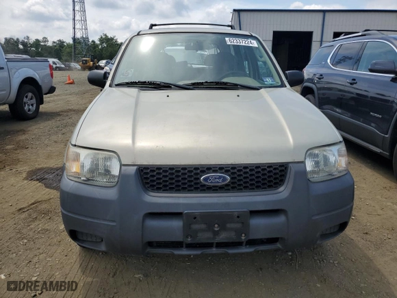 2003 Ford Escape XLS Popular with VIN 1FMYU02193KC65677, listed as a Copart auction lot 62337224 with 66,550 mi miles and Clean Title. Bid and sale history available at carsss.com. Image 5.