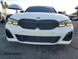 2022 BMW 3 Series M340i with VIN 3MW5U7J07N8C40822, listed as a Copart auction lot 84839034 with 92,672 mi miles and Salvage Title. Bid and sale history available at carsss.com. Image 5.