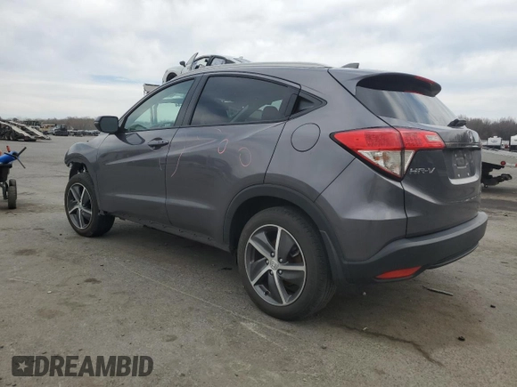 2022 Honda HR-V EX with VIN 3CZRU6H59NM721589, listed as a Copart auction lot 47931855 with 29,687 mi miles and Salvage Title. Bid and sale history available at carsss.com. Image 2.