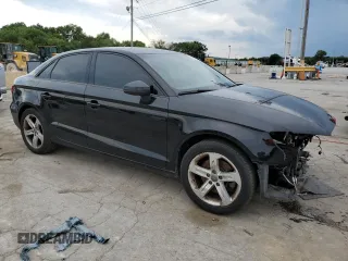 2017 Audi A3 Sedan Premium with VIN WAUAUGFFXH1063929, listed as a Copart auction lot 63546174 with 67,684 mi miles and Salvage Title. Bid and sale history available at carsss.com. Image 4.
