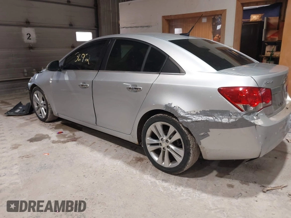 2011 Chevrolet Cruze LTZ with VIN 1G1PH5S98B7144253, listed as a IAAI auction lot 41753692 with 208,873 mi miles and . Bid and sale history available at DreamBid. Image 3.