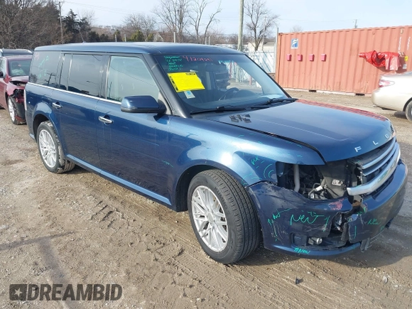 2017 Ford Flex Limited with VIN 2FMHK6D88HBA05128, listed as a IAAI auction lot 41209291 with 309,889 mi miles. Bid and sale history available at carsss.com. Image 1.
