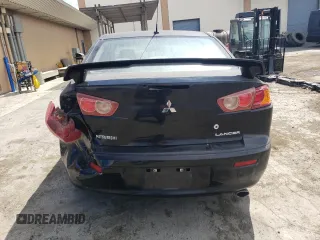 2008 Mitsubishi Lancer GTS with VIN JA3AU86U78U016121, listed as a Copart auction lot 71834554 with 322,324 mi miles and Salvage Title. Bid and sale history available at carsss.com. Image 6.