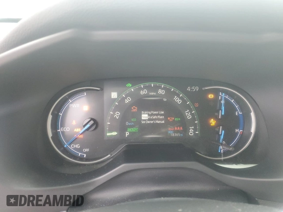 2024 Toyota RAV4 Hybrid XLE Premium с VIN JTMB6RFV2RJ046614, выставлен на аукционе Copart как лот 51160525 с пробегом 18 365 миль миль и Списание • Salvage title. История ставок и продаж доступна на DreamBid. Изображение 9.
