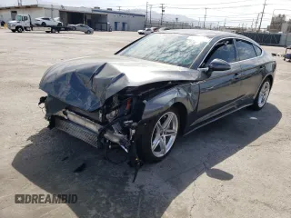 2022 Audi A5 Sportback S line Premium with VIN WAUDACF59NA039235, listed as a Copart auction lot 62306663 with 0 mi miles. Bid and sale history available at carsss.com. Image 1.