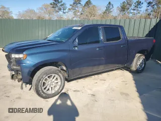 2020 Chevrolet Silverado 1500 LT with VIN 3GCPWCED4LG149389, listed as a Copart auction lot 50152125 with 41,944 mi miles and Clean Title. Bid and sale history available at carsss.com. Image 1.