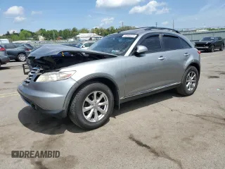 2008 Infiniti FX z VIN JNRAS08W18X202582, wystawiony jako Copart lot #55660375 z przebiegiem Nie podano mil oraz Szkoda całkowita • Salvage title. Historia ofert i sprzedaży dostępna na DreamBid. Obrazek 1.