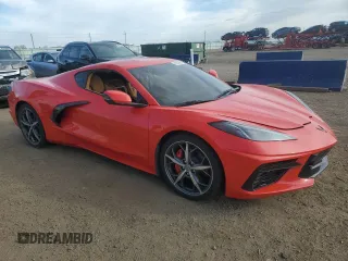 2021 Chevrolet Corvette 3LT z VIN 1G1YC2D4XM5100398, wystawiony jako Copart lot #49331985 z przebiegiem 8 800 mil mil oraz Szkoda całkowita • Salvage title. Historia ofert i sprzedaży dostępna na DreamBid. Obrazek 4.