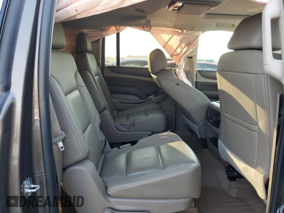 2016 Chevrolet Suburban LT with VIN 1GNSKHKC6GR464500, listed as a Copart auction lot 50807115 with 55,526 mi miles and Salvage Title. Bid and sale history available at carsss.com. Image 10.