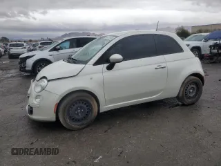 2014 FIAT 500 Pop with VIN 3C3CFFAR6ET264172, listed as a Copart auction lot 45570445 with 99,417 mi miles and Salvage Title. Bid and sale history available at carsss.com. Image 1.