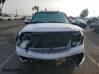 2014 Lincoln Navigator with VIN 5LMJJ2H53EEL05069, listed as a Copart auction lot 43578995 with 129,080 mi miles and Salvage Title. Bid and sale history available at carsss.com. Image 5.