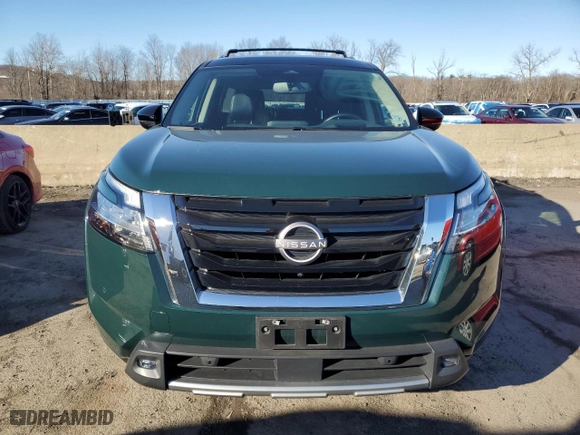 2022 Nissan Pathfinder Platinum with VIN 5N1DR3DK5NC202211, listed as a Copart auction lot 48117015 with 52,457 mi miles and Salvage Title. Bid and sale history available at carsss.com. Image 5.