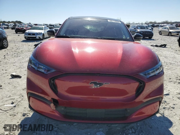 2022 Ford Mustang Mach-E Premium with VIN 3FMTK3R79NMA29148, listed as a Copart auction lot 50114695 with 37,903 mi miles and Salvage Title. Bid and sale history available at DreamBid. Image 5.