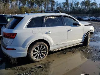 2019 Audi Q7 Premium Plus with VIN WA1LHAF75KD038765, listed as a Copart auction lot 86634074 with 82,298 mi miles and Non repairable. Bid and sale history available at DreamBid. Image 3.