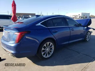 2021 Cadillac CT5 Premium Luxury with VIN 1G6DN5RW8M0135940, listed as a Copart auction lot 86903414 with Not Provided miles and Salvage Title. Bid and sale history available at DreamBid. Image 3.