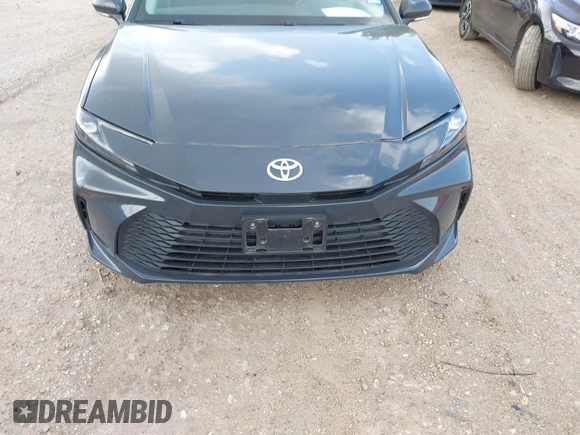 2025 Toyota Camry LE with VIN 4T1DAACK5SU522373, listed as a IAAI auction lot 42094179 with 6,264 mi miles and . Bid and sale history available at DreamBid. Image 12.