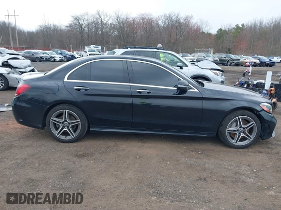 2020 Mercedes-Benz C 300 with VIN WDDWF8EB7LR549783, listed as a IAAI auction lot 41887063 with 83,443 mi miles and . Bid and sale history available at DreamBid. Image 13.