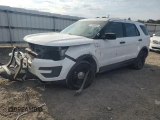 2018 Ford Police Interceptor Utility z VIN 1FM5K8AR6JGC94777, wystawiony jako Copart lot #51042555 z przebiegiem Nie podano mil oraz Szkody całkowita. Historia ofert i sprzedaży dostępna na DreamBid. Obrazek 1.